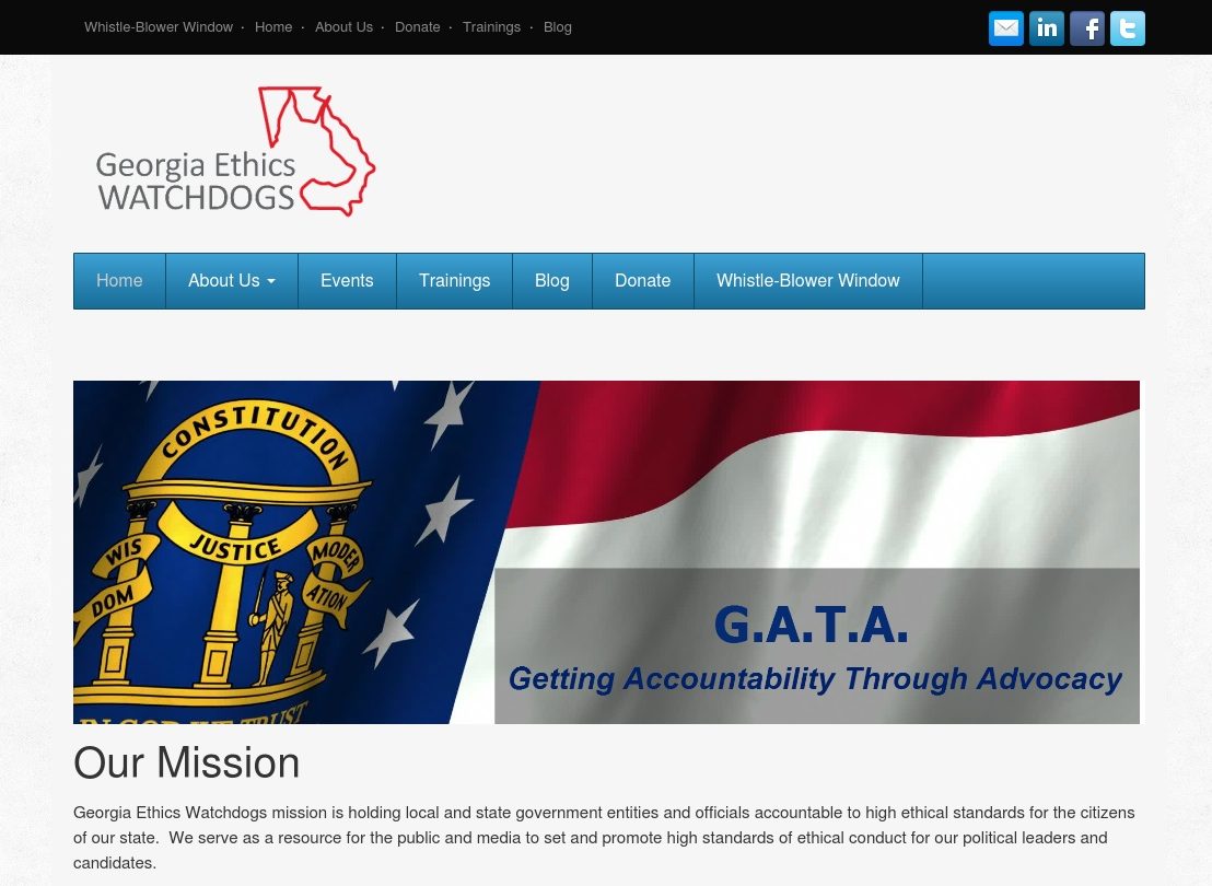 GA Ethics Watchdogs Homepage