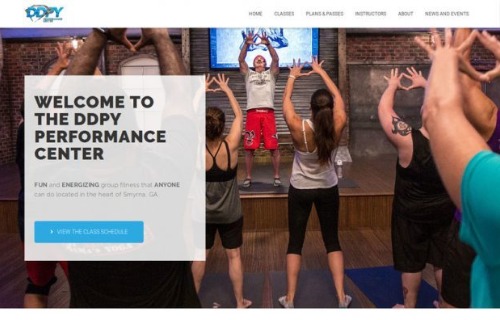 DDPY PC Website Preview